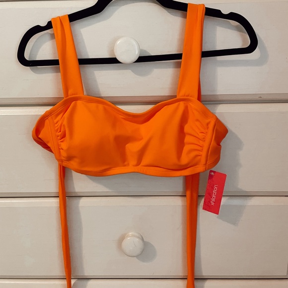 Target Swim Bathing Suit Top Bikini Top Bikini Orange Poshmark